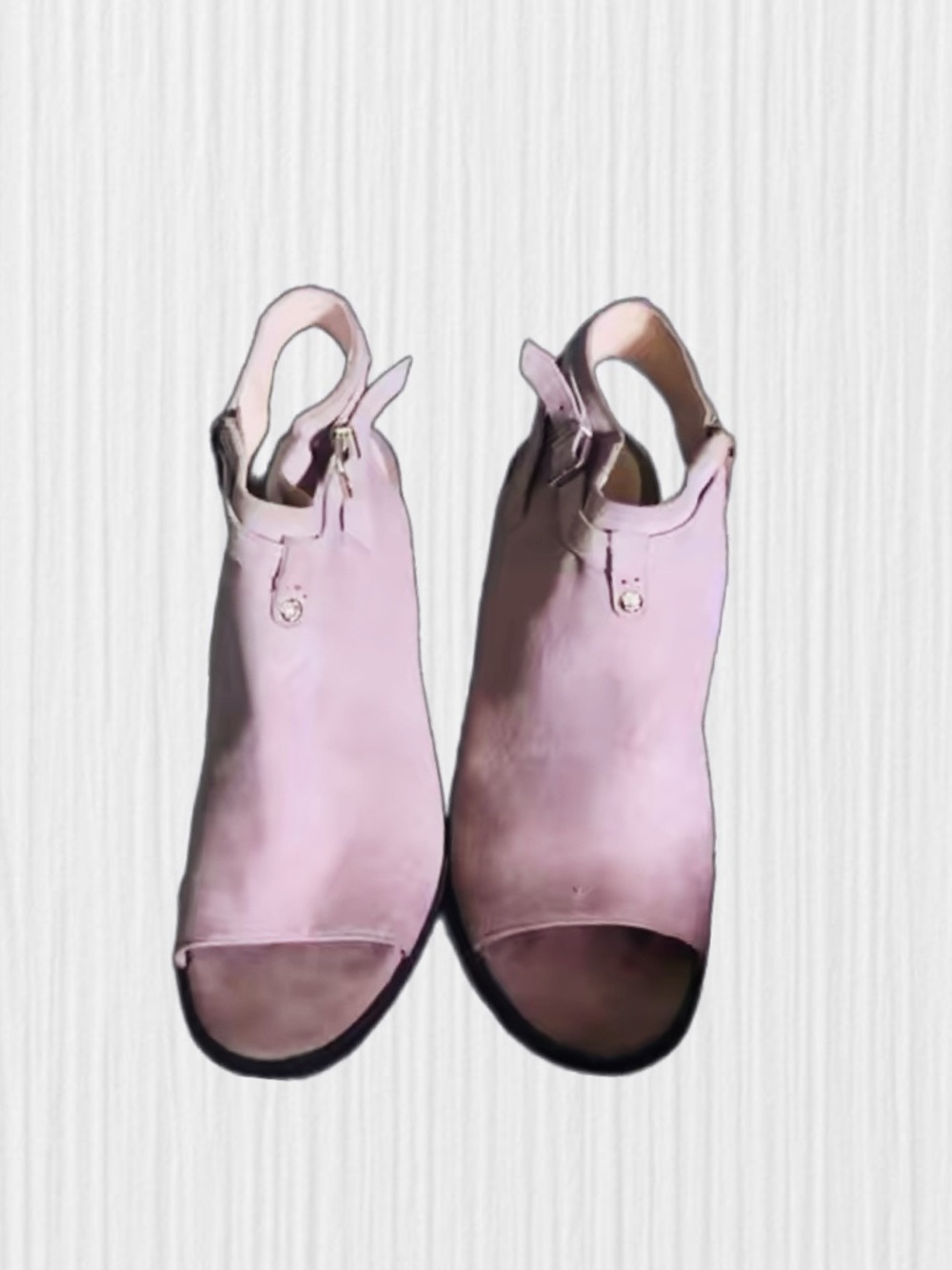 Women’s Pink Open-Toe Slingback Sandals